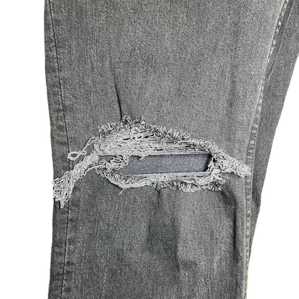 Abercrombie & Fitch Women's Ultra High Rise 90s Straight Jean Black 32/14R - Picture 9 of 11